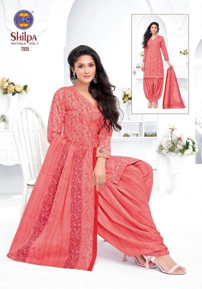 Mfc shilpa vol 7 cotton dress material online wholesale